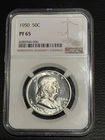 1950 Franklin Proof Half Dollar 50c NGC PF65