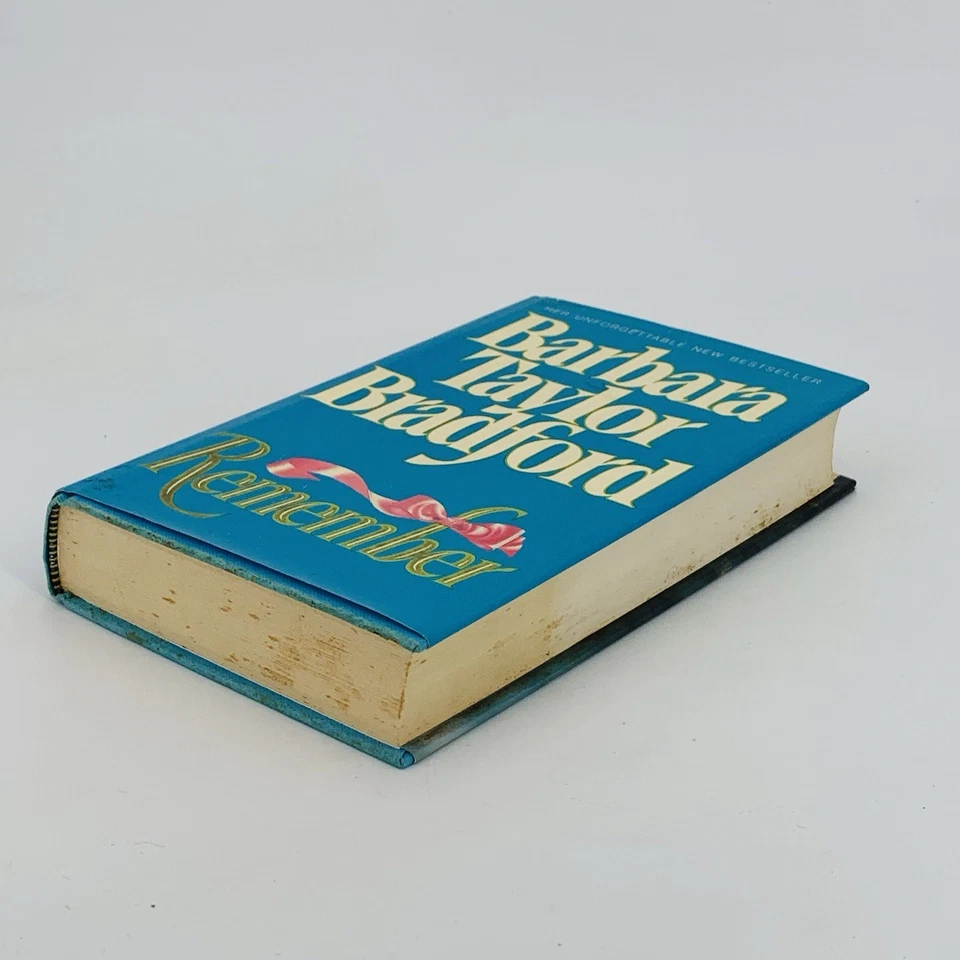 Remember by Barbara Taylor Bradford (Hardcover, 1991) - Image 3 of 4