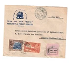 ETHIPIA 1961 90c PUBLIC HEALTH Registered Cover to GENEVA,cds ADDIS ABABA