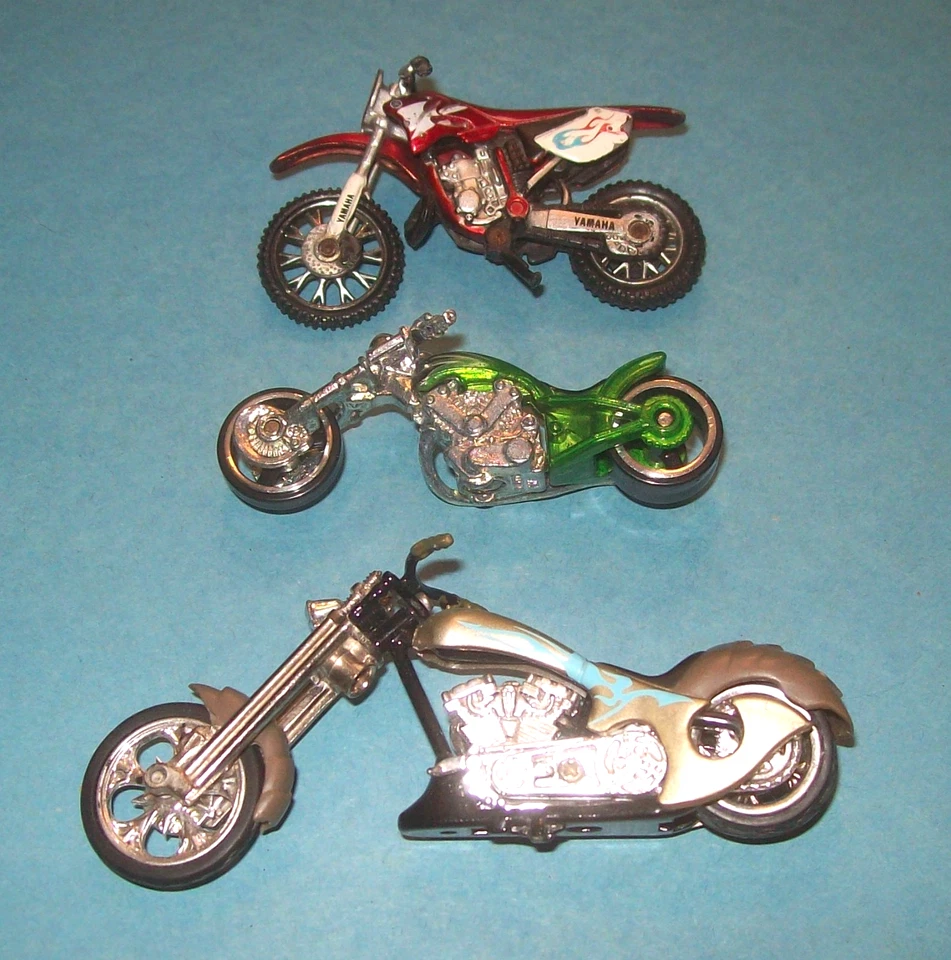 Motocicletas Boley/Hot Wheels diecast a menor escala Foto 2 de 4