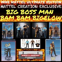 Wwe Mattel Ultimate Edition Exclusive Big Boss Man & Bam Bam Bigelow Elite Basic