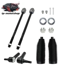 NEW  Front Inner and Outer Tie Rod Ends with Boot for Ram 1500 2013-2018