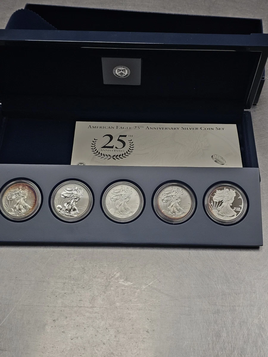 Anniversary 5 Coin Set 2011 25th products for sale | eBay