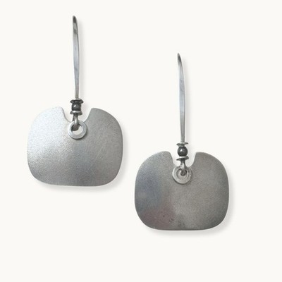 Ed Levin Sterling Silver Drop Earrings