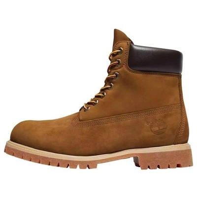 Timberland Men's 6'' Premium Waterproof Boot Ankle, Dark Wheat Nubuck, ALL SIZES