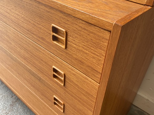 1960s mid-century modern modular teak wall unit by Sejling Skabe, Denmark - Picture 6 of 8