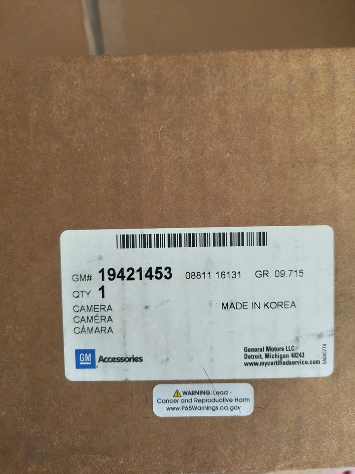 Genuine OEM GM Add-On Wireless Trailer Camera For Intellihaul 19421453 - Image 2 of 2