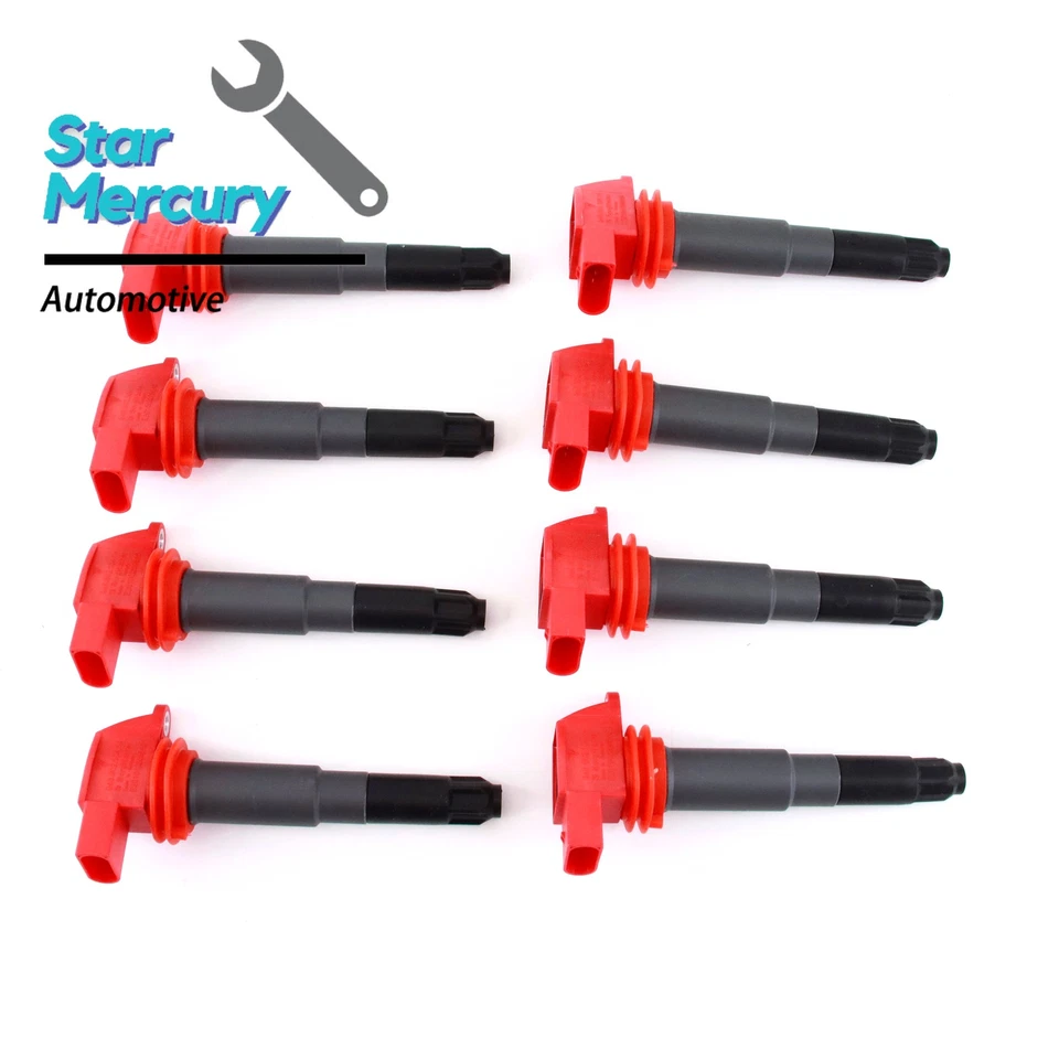 8x Bosch Ignition Coil For Porsche Cayenne Panamera 4.8L V8 Panamera 3.6L UF660 - Изображение 2 из 4