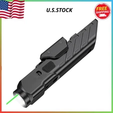 1700-Lumen Tactical Rifle Light & Green Laser, Magnetic Recharge, Picatinny