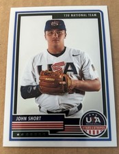 2023 Panini USA Baseball Stars & Stripes - Shortstop John Short #38 (RC)