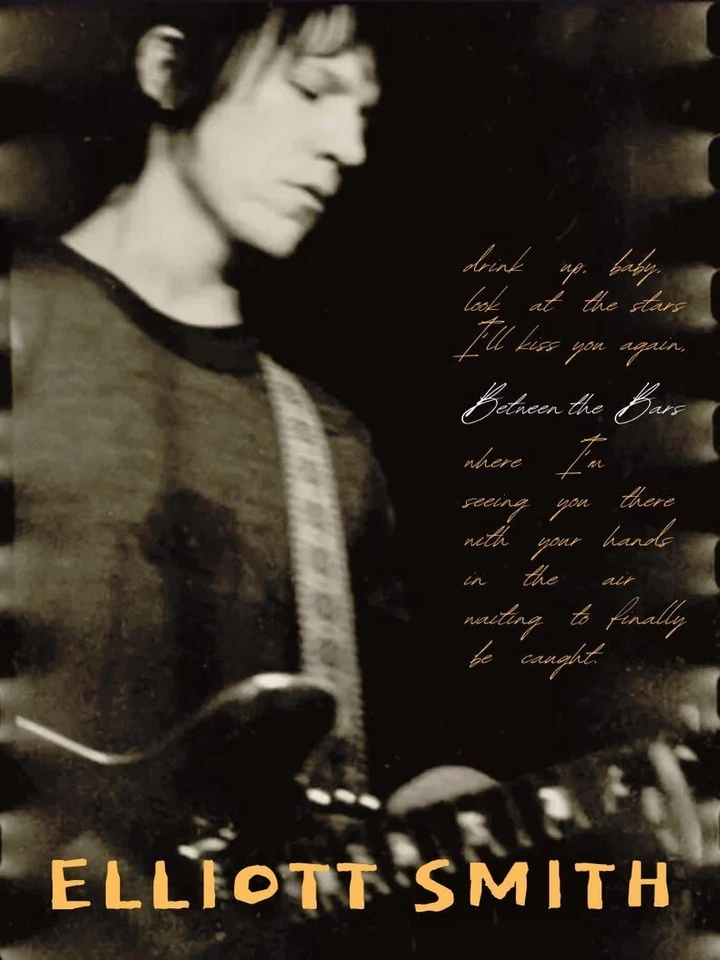 Póster de la canción 'Between the Bars' de Elliott Smith - Impresión musical de los 90 Foto 2 de 4