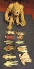 Vintage Kenner Star Wars Return Of The Jedi Rancor Monster 1983 & Action Figures