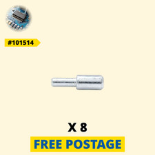 8 x 101514 IKEA Silver Shelf Support Pins for MICKE, BRUSALI [Slovakia]