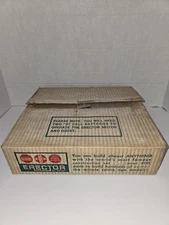 Gilbert Metal Erector Set No 10120 , Untested with Manual and Original Box