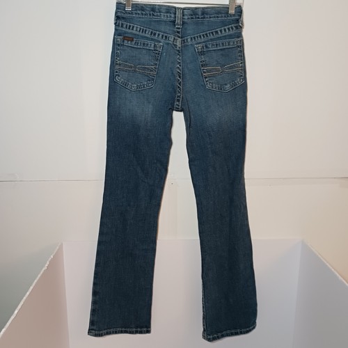 Ariat B4 Nelson Relaxed Bootcut Jeans Boys Sz 14 Blue Denim 27X30 - Picture 2 of 11