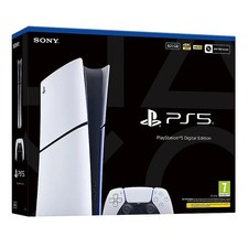 Sony PS5 PlayStation digital edition 825gb CFI-2116 Disc Free Console