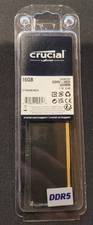 Crucial RAM 16GB DDR5 4800MHz CL40 Desktop Memory CT16G48C40U5