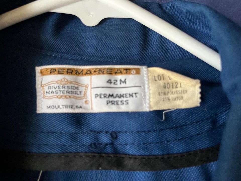 Vintage 70's Riverside Pepsi workwear jacket hippie 42 eBay