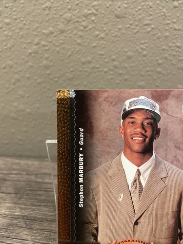 1996 Upper Deck #74 Stephon Marbury Timberwolves RC Rookie, NM!! - Picture 2 of 8