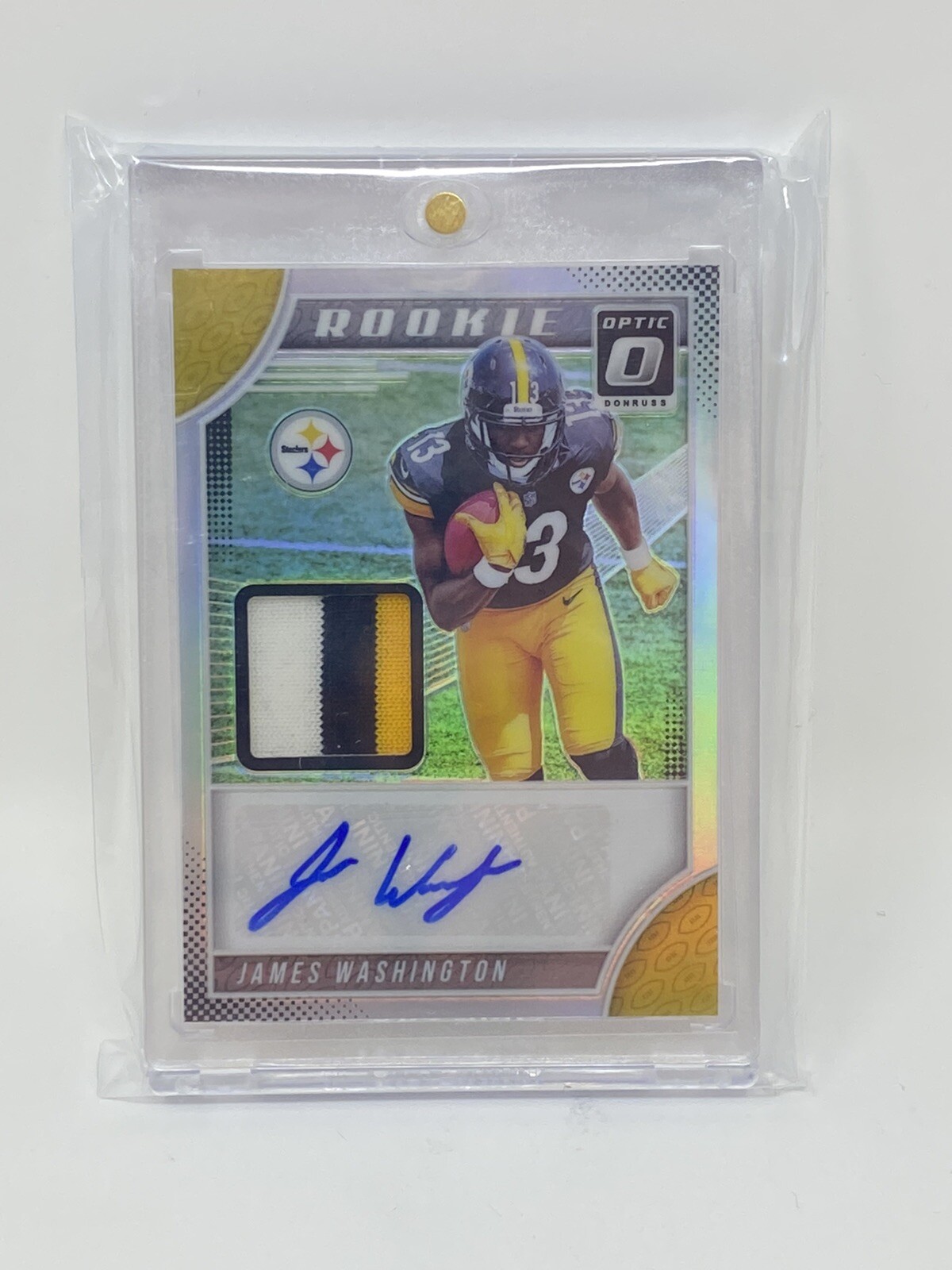 James Washington Panini Donruss Optic Rookie Patch Autographs #RPAJW Base