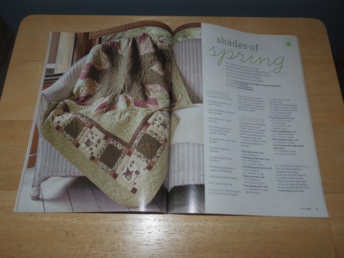 American Patchwork & Quilting Magazine April 2008 Issue 91 - 6 Scrap Quilts - Picture 10 of 16