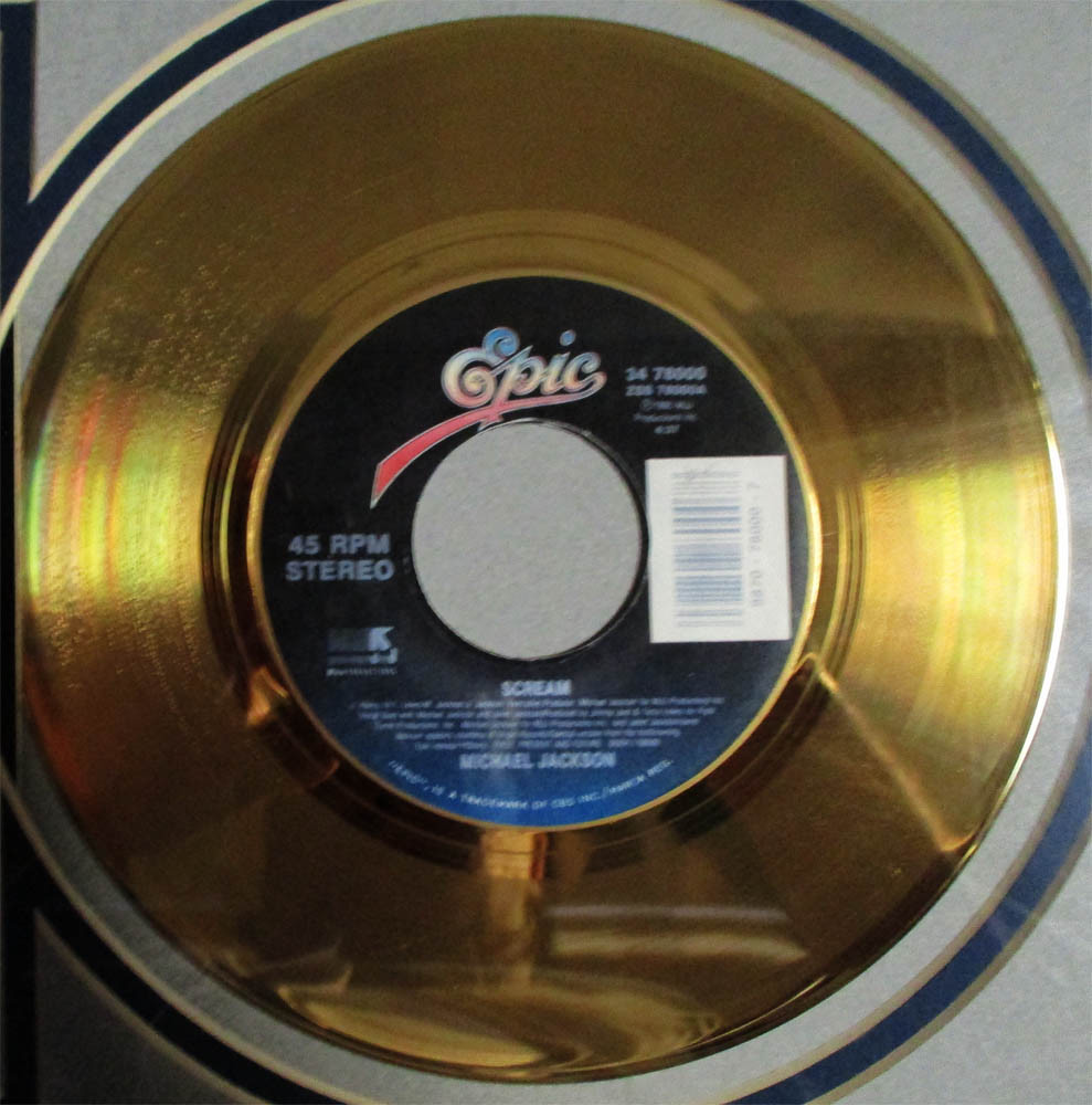 M*2様 激レアMichael Jackson Scream Gold Reco