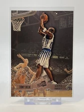 1996 Press Pass Basketball Card #15 Tony Delk Kentucky Wildcats Silver Foil