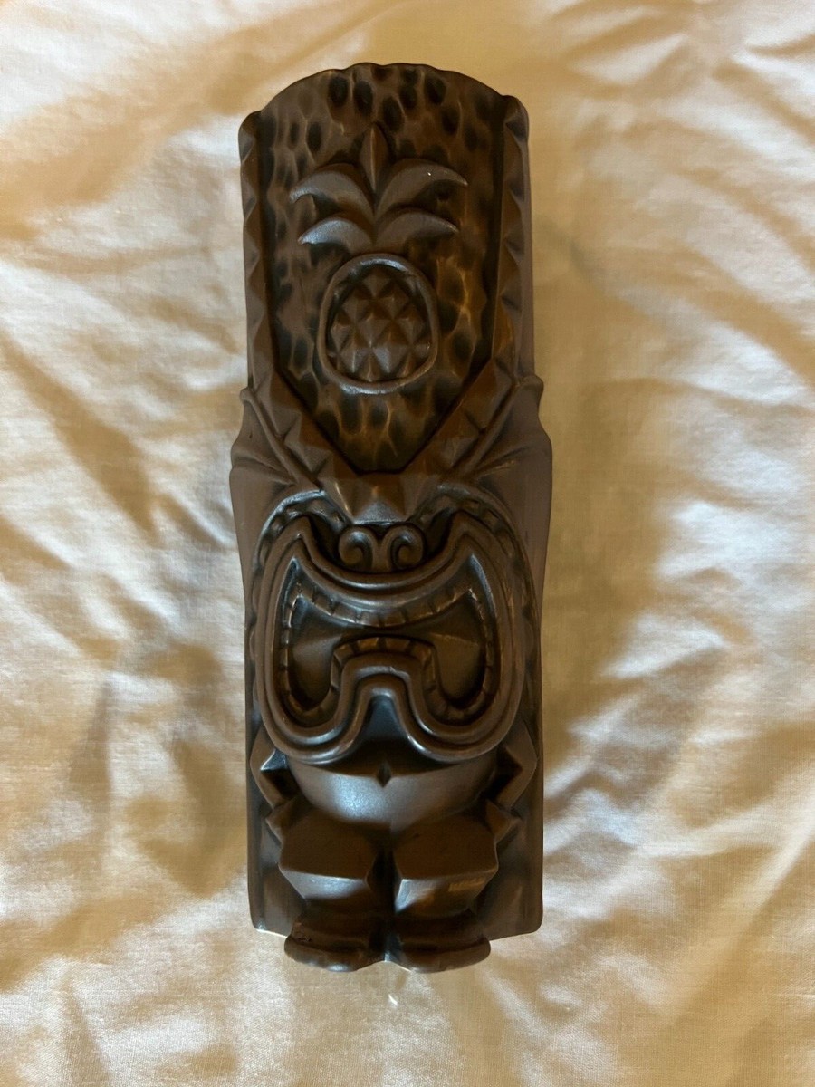 Pineapple King Tiki Mug Brown with Black Wash - Tiki Farm | eBay