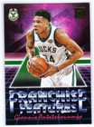 2018 Panini Donruss Basketball Green Flood Giannis Antetokounmpo #17