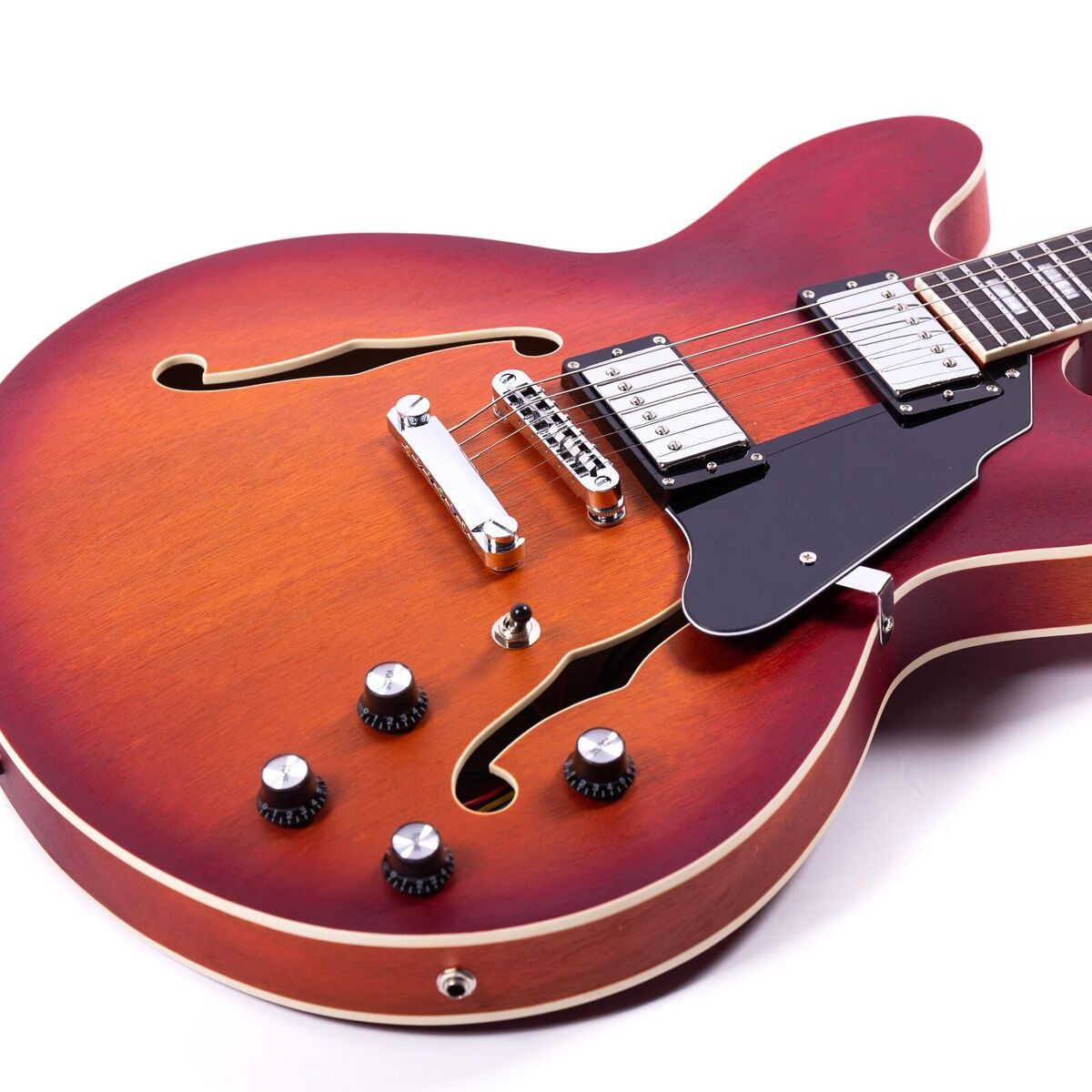 Grote 335-Style Semi-Hollow Electric Guitar Vintage Design Grote 335-Style Semi-Hollow Electric Guitar Vintage Design