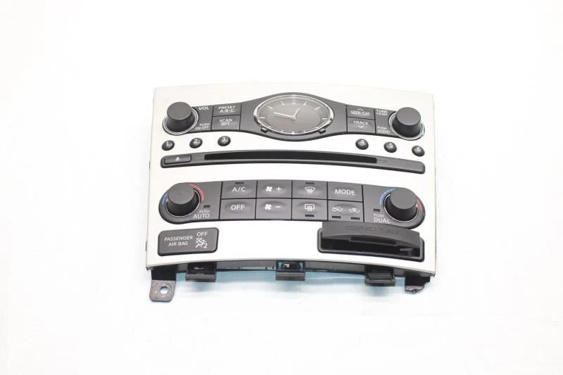 Infiniti G37S 2009 cupé V36 #308 control de clima doble zona con navegación Foto 2 de 4