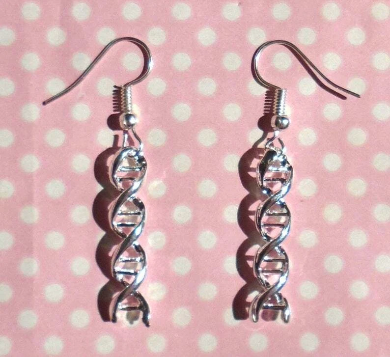 Double helix earrings deals