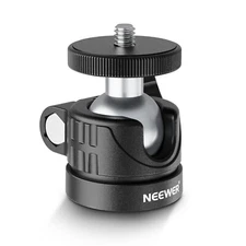 NEEWER GM01 Mini Ball Head, 1/4" Screw, 360° Swivel, 4.4lb Load