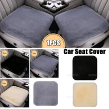 Universal Car Seat Cover Front Seat Cushion Sheepskin Pad Mat Car Accessories