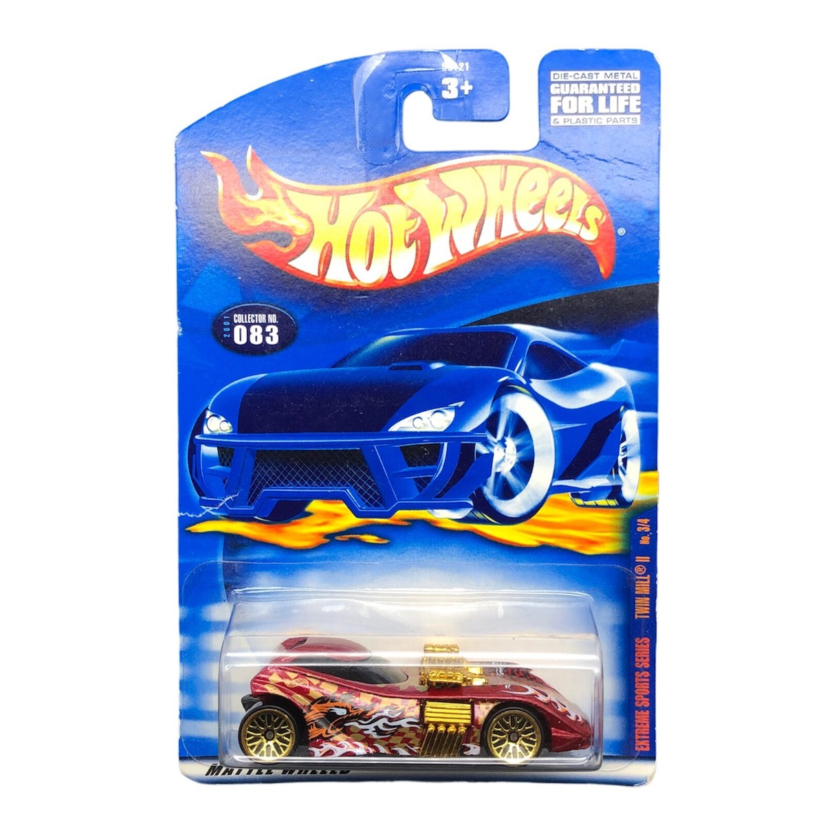 Hot Wheels Extreme Sports Series Twin Mill II Car Red Die Cast