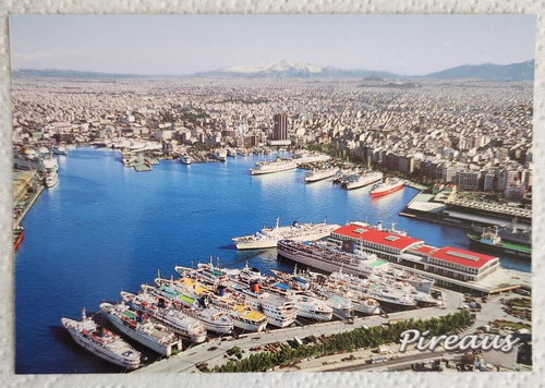 Epirotiki Lines cruise ships docked (1) Pc .Piraeus Greece ss Apollon 2 - 第 1/1 張圖片