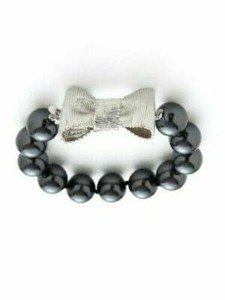 2 Methods Kate Spade Todo Pulsera Perla Envuelto Nuevo Con Etiquetas Raro Belleza Moderna Negro Perla Combination Version Www Vocalboothtogo Co Uk