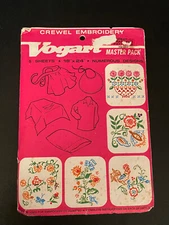 VINTAGE VOGART IRON-ON FASHION TRANSFER TO PAINT #2004 MASTER PACK