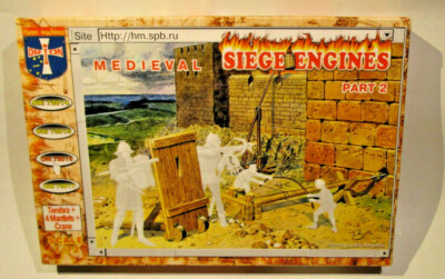 Orion 72016 Medieval Siege Engines Part 2 Terebra & 4 Mantlets & Crane MIB / OVP