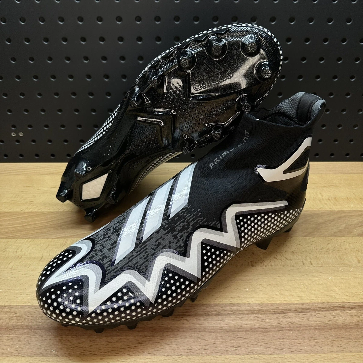 Adidas Freak Ultra 22 Primeknit Boost Football Cleats Black Men s Size 12.5