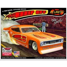 Atlantis 8277 1/32 Scale Snap Tom Daniel RRRRip Off Funny Car Plastic Model Kit