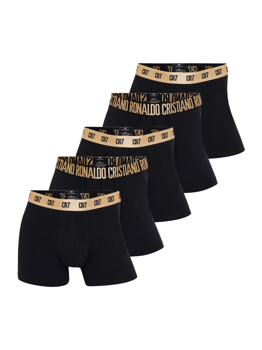 CR7 Cristiano Ronaldo Herren Boxer 5-Pack Basic Trunk Organic