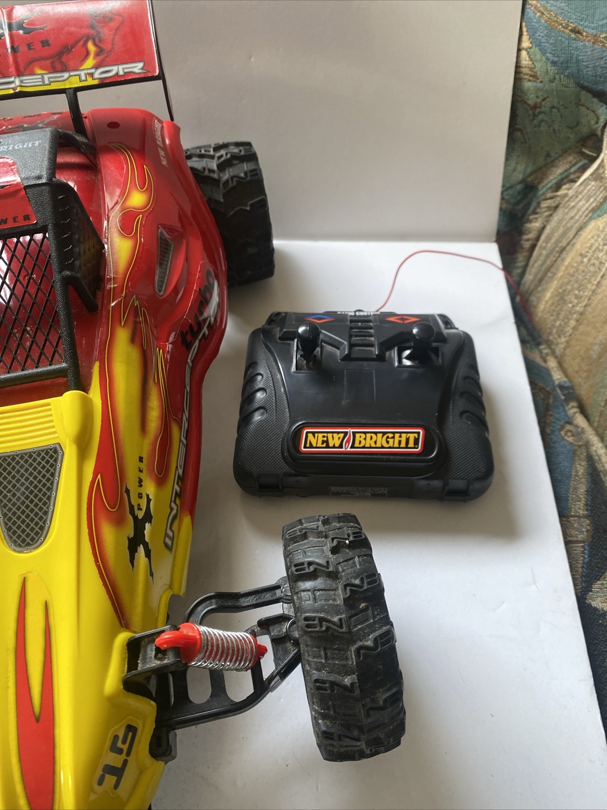 New Bright RC Interceptor With Controller Batteries And Charger