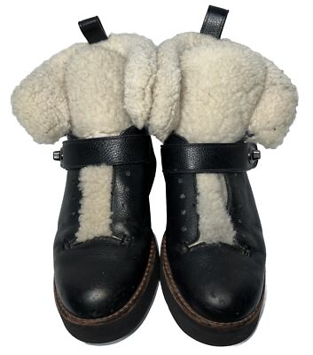 Restored Coach City Hiker Boot | Other Shoes | Coach | COACH® Coach City Hiker Boots With Shearling, size 9 main image 1
