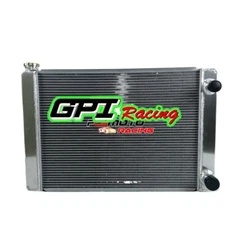 Dual Pass Universal Crossflow 24" Core Aluminum Radiator Manual MT