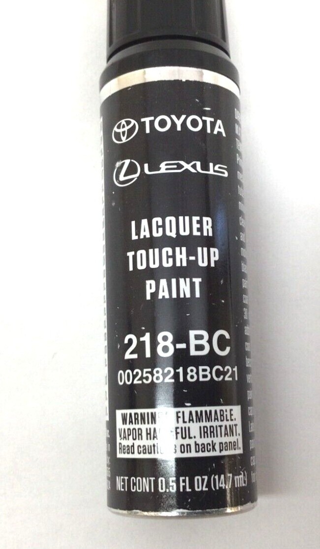 218BC Midnight Black Metallic base coat Toyota factory touch-up