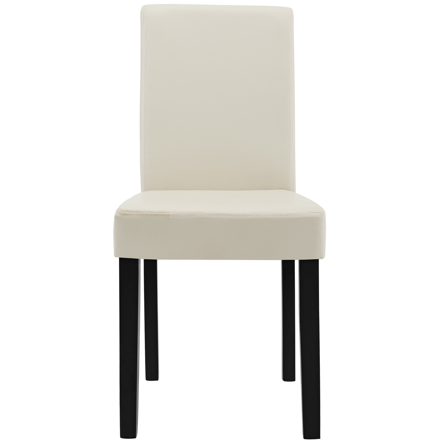 [en.casa] Esstisch antik Eiche mit 6 Stühlen creme [140x90] Tisch Stühle modern