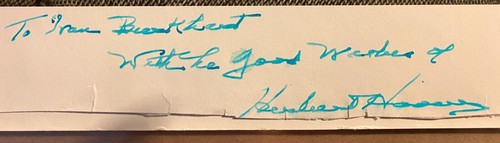 Herbert Hoover - Original Studio 11x14 B&W SIgned Photo - RARE - Picture 4 of 7