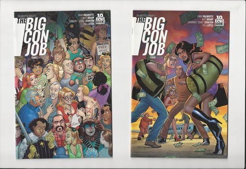 Big Con Job Complete Palmiotti Amanda Conner series Set 1 2 3 4 1-4 9.0 VF/NM - Picture 3 of 3