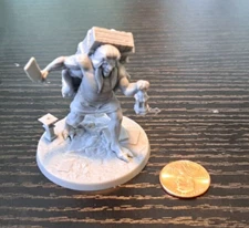 Undertaker Harakiri: Blades of Honor Miniature RPG Undead Demon
